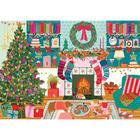 Cosy Christmas Fireplace 1000 Piece Jigsaw Puzzle image number 2