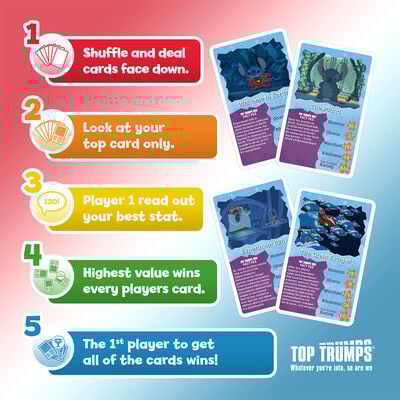 Lilo & Stitch Top Trumps Card Game image number 3