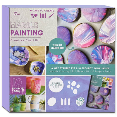 Marble Painting Creative Craft Kit image number 1