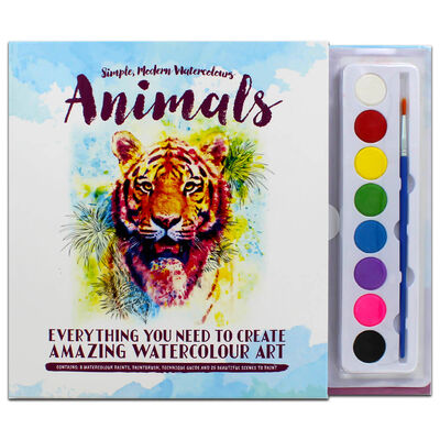 Simple Modern Watercolours: Animals image number 1
