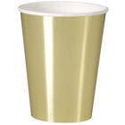 Gold Foil Large Paper Cups - 8 Pack image number 2