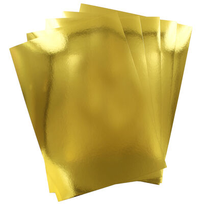 Dovecraft Essentials A4 Mirror Card - Gold - 10 Sheets image number 2