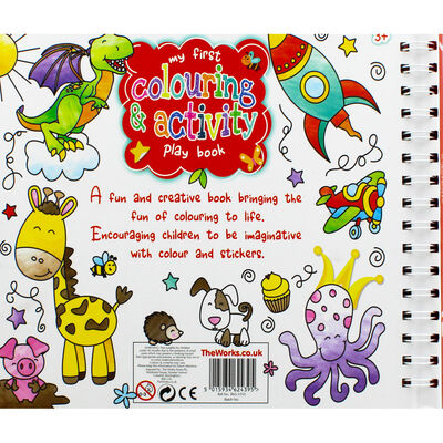 My First Colouring and Activity Book image number 4