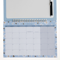 2026 Bee Memo Calendar with Dry Wipe Pen