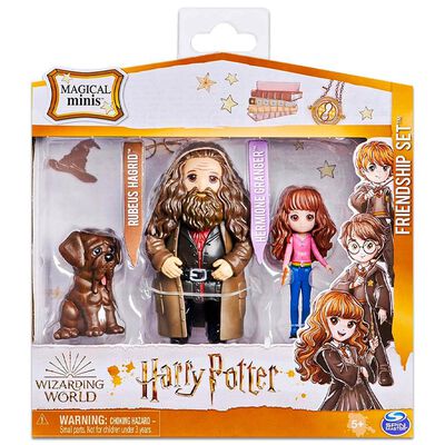 Harry Potter Magical Minis Friendship Set: Rubeus Hagrid and Hermione Grainger image number 1