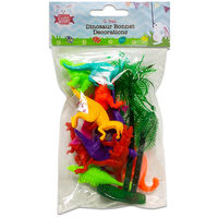 Easter Dinosaur Bonnet Decorations: Pack of 12