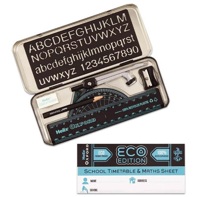 Helix Oxford Eco Maths Set: Blue image number 2