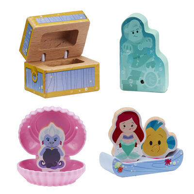 Disney Princess Ariel&rsquo;s Wooden Undersea Grotto Playset image number 3