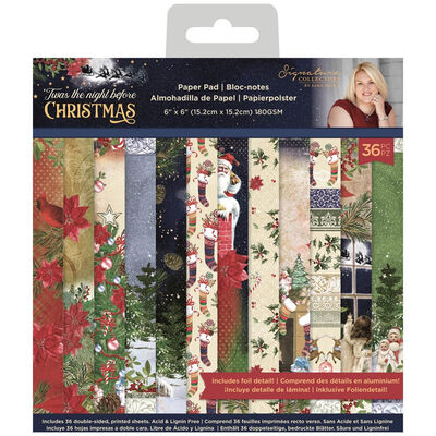 Sara Signature T&rsquo;was the Night Before Christmas: Paper Pad image number 1