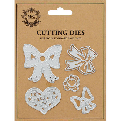 Bows and Hearts Cutting Die image number 1