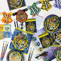 Harry Potter House Crest Rubber Bracelets: Pack of 4