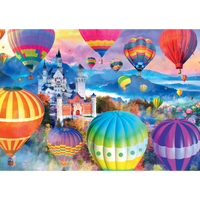 Neuschwanstein Air Balloon 500 Piece Jigsaw Puzzle
