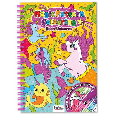 Magic Pattern Neon Unicorns image number 1