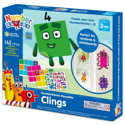 Numberblocks: Reusable Clings image number 1