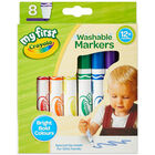 Crayola My First Washable Markers: Pack of 8 image number 1