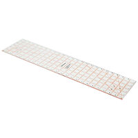 Colour & Shape Acrylic Quilting Ruler: 6 x 24 Inches