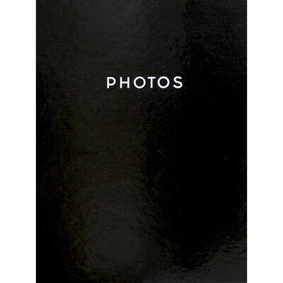 Black 7x5 Photo Album From 0.50 GBP | The Works