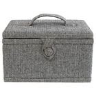 Korbond Herringbone Medium Sewing Basket image number 1