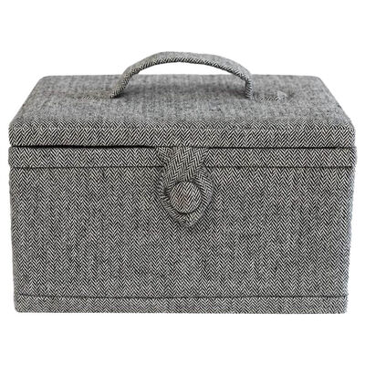 Korbond Herringbone Medium Sewing Basket image number 1