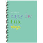 A5 Wiro Enjoy The Little Things Notebook image number 1