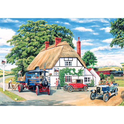 Delivery at the Railway Inn 500 Piece Jigsaw Puzzle image number 2