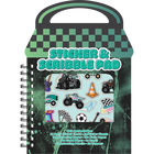 Sticker and Scribble Pad Set: Gamin image number 1
