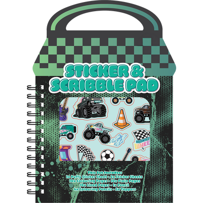Sticker and Scribble Pad Set: Gamin image number 1