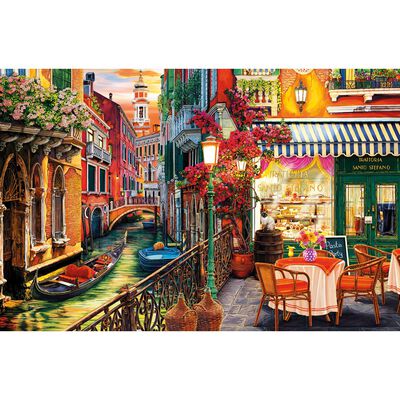 Venetian Caf&eacute; 1000 Piece Jigsaw Puzzle image number 2