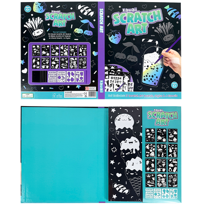 Scratch Art Book: Kawaii image number 2