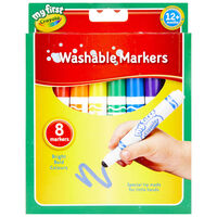Crayola My First Washable Markers: Pack of 8