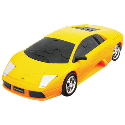 Lamborghini Solid 64 Piece 3D Jigsaw Puzzle image number 1