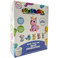 Squishlings Air Drying Clay Set: Unicorn Animals
