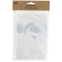 A6 Self Seal Bags: Pack of 50