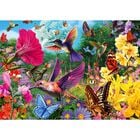 Hummingbirds and Butterflies 500 Piece Jigsaw Puzzle image number 2