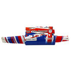 Red, White and Blue 25m Plastic Pennant Bunting image number 1