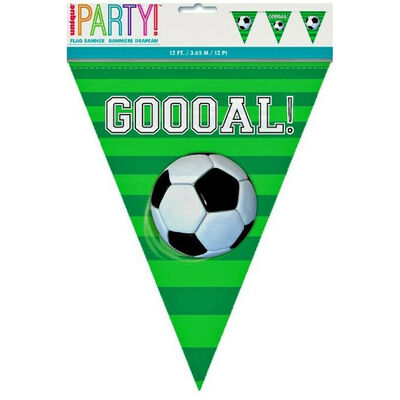 Football Flag Bunting 3.65m image number 1