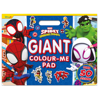 Marvel Spidey and his Amazing Friends: Giant Colour-Me Pad
