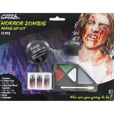 Horror Zombie Make Up Kit image number 1