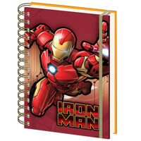 A5 Wiro Iron Man Notebook