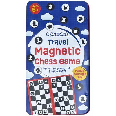 Playworks Travel Magnetic Chess Game image number 1