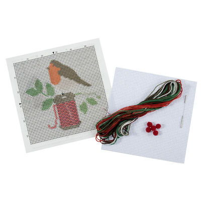 Cross Stitch Kit: Robin image number 3