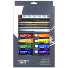 Crawford & Black Acrylic Paint Set: Pack of 20 image number 1