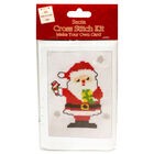 Cross Stitch Card Making Kit: Santa image number 1