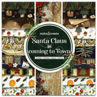 Santa Claus is Coming to Town Design Pad: 6 x 6 Inches image number 1