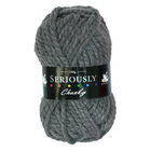Cygnet Seriously Chunky Slate Grey Yarn 100g image number 1