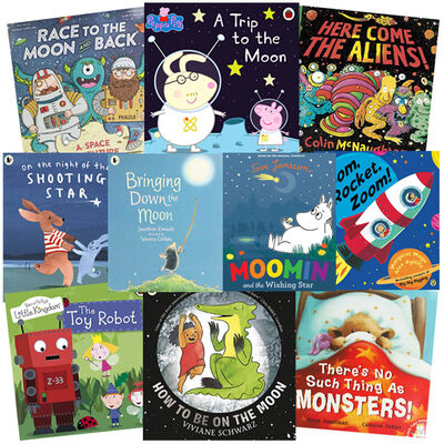 Space Adventure: 10 Kids Picture Books Bundle image number 1