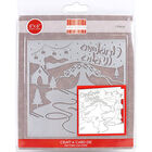 Christmas Wishes Craft A Card Metal Cutting Die image number 1