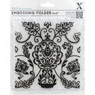 Festive Tile Embossing Folder - 6x6 Inch image number 1