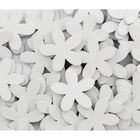 60 Wooden Flowers - White image number 2