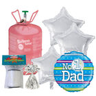 Father's Day No.1 Dad Balloon & Amscan Helium Canister Bundle image number 1